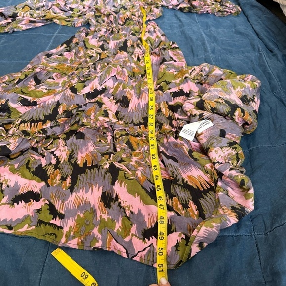 Cleobella Paris Dress | Tapesty Print | Ankle length back cut out dress Size M - Picture 11 of 13